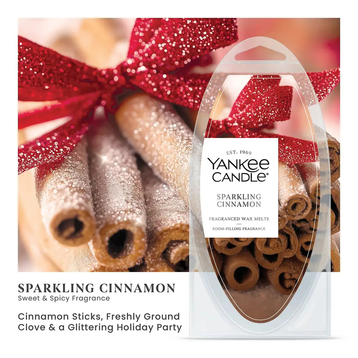 Sparkling Cinnamon Wax Melts 6-Packs