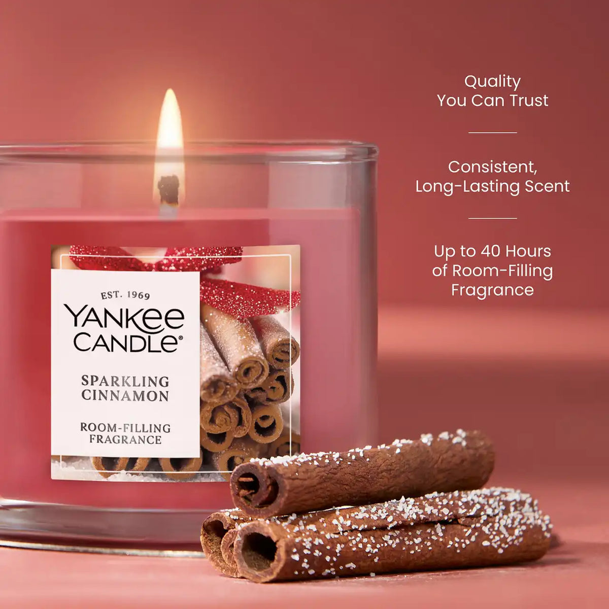 Sparkling Cinnamon Small Tumbler Candle