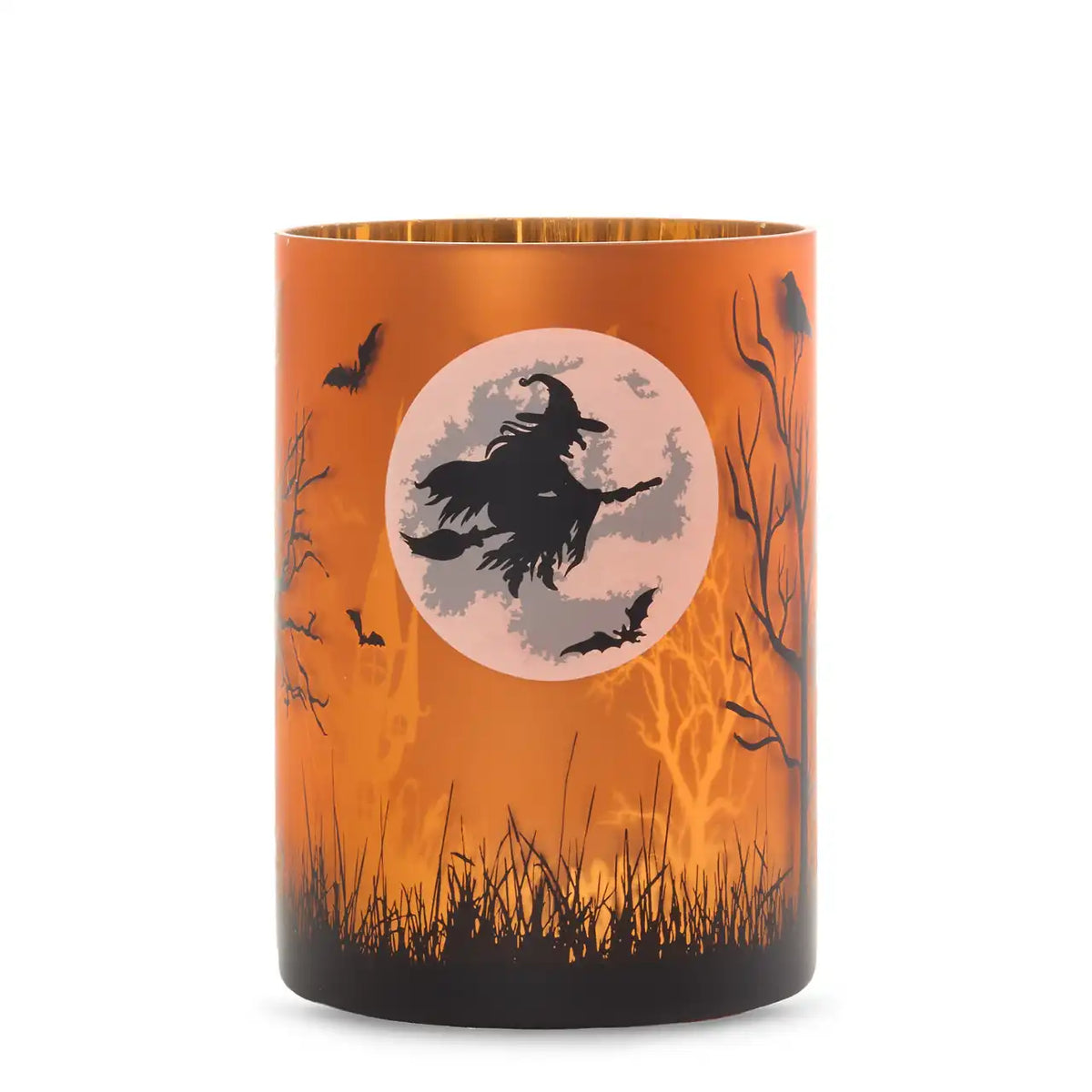 Witch's Moon Jar Candle Holder Jar Candle Holder