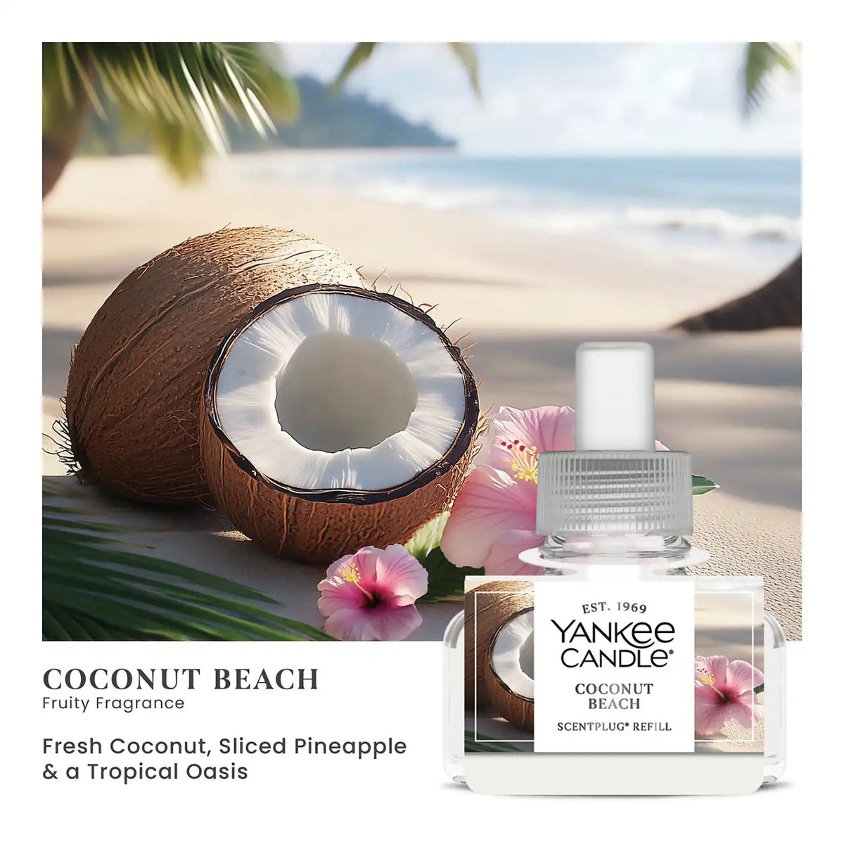 Coconut Beach ScentPlug® Refill