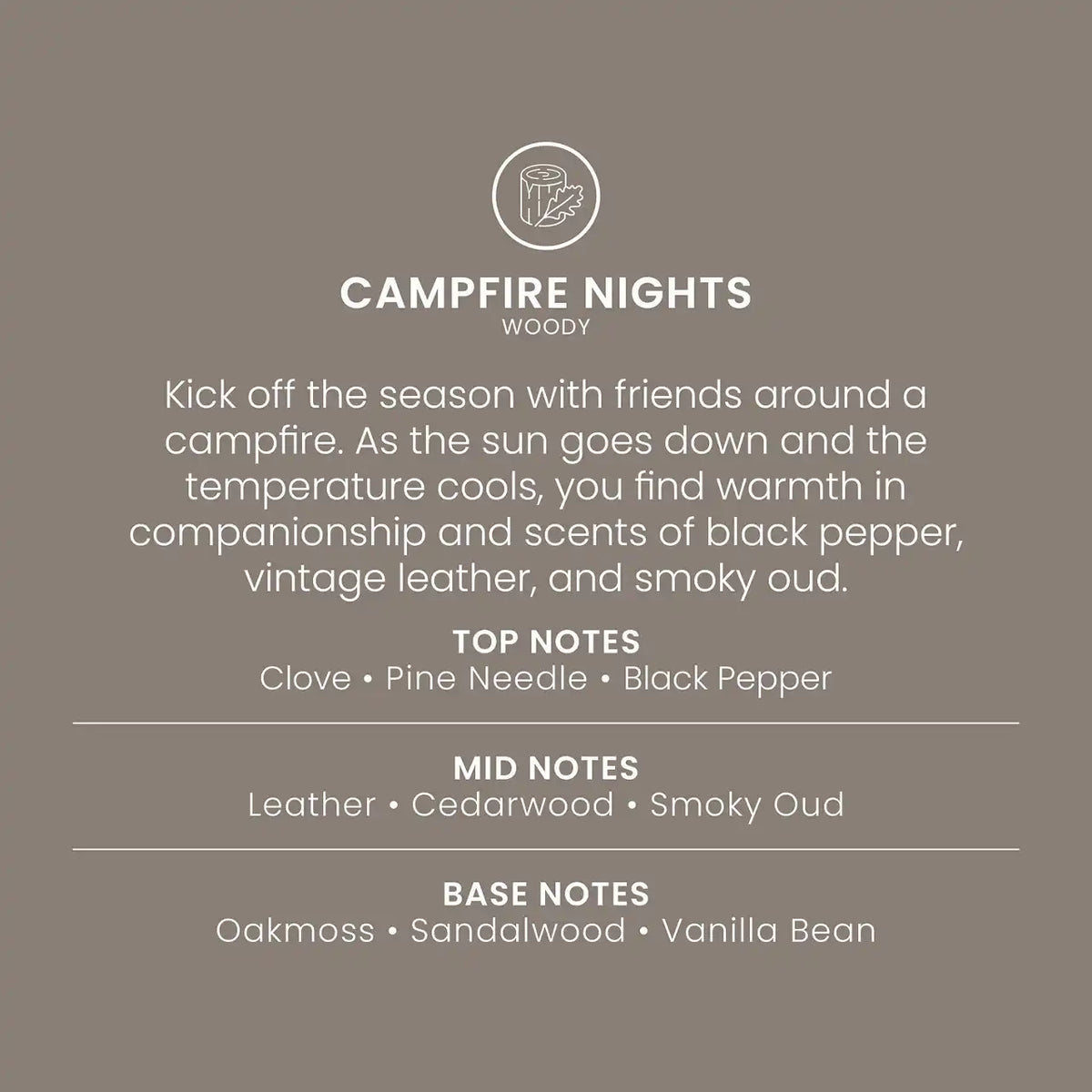 Campfire Nights Original Large Jar Candle