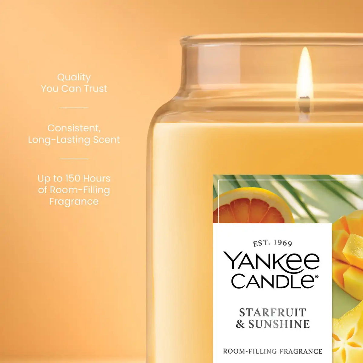 Starfruit & Sunshine Original Large Jar Candle