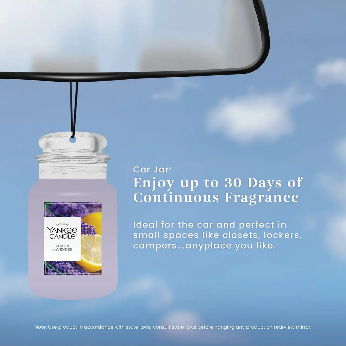 Lemon Lavender Car Jar®
