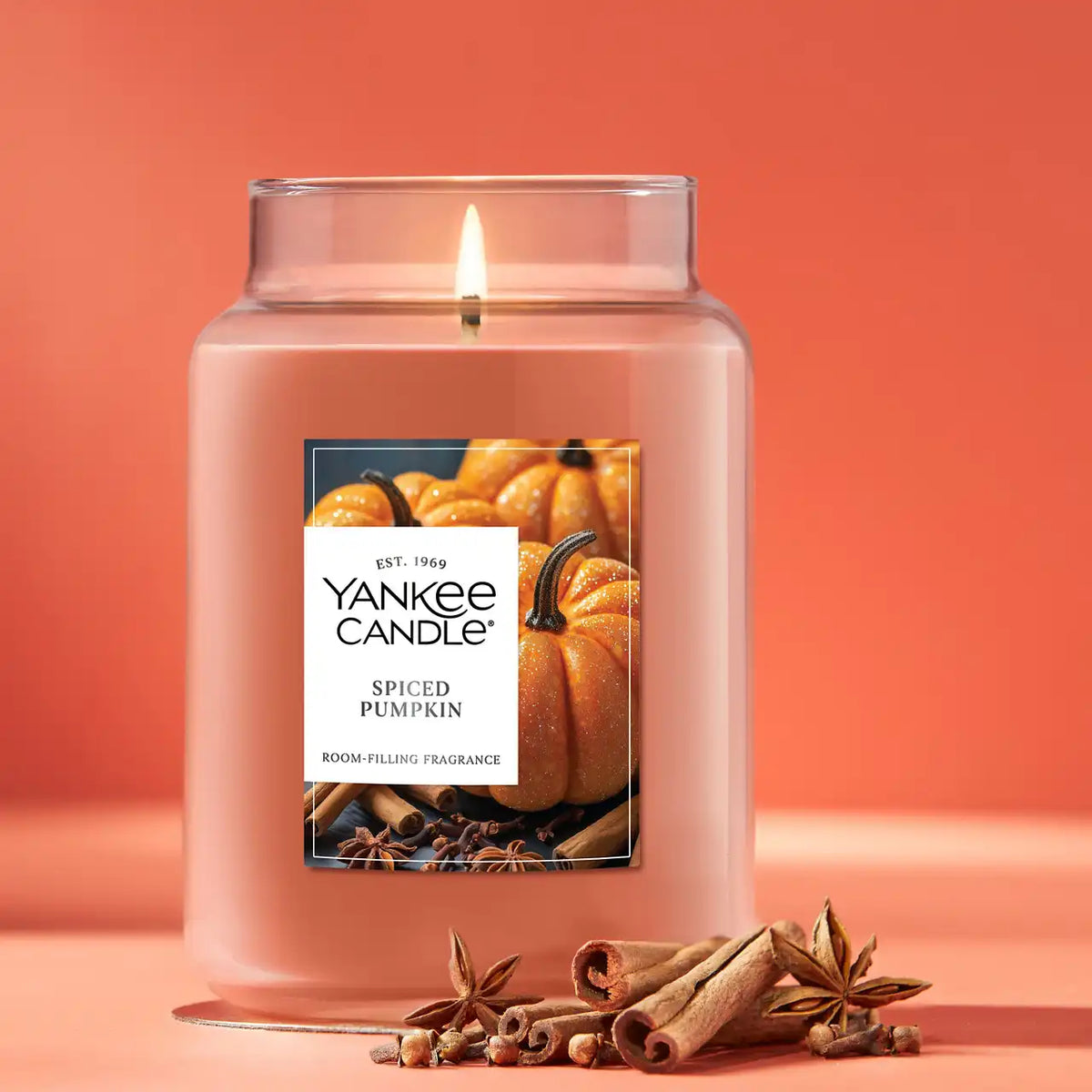 Spiced Pumpkin Original Large Jar Candle