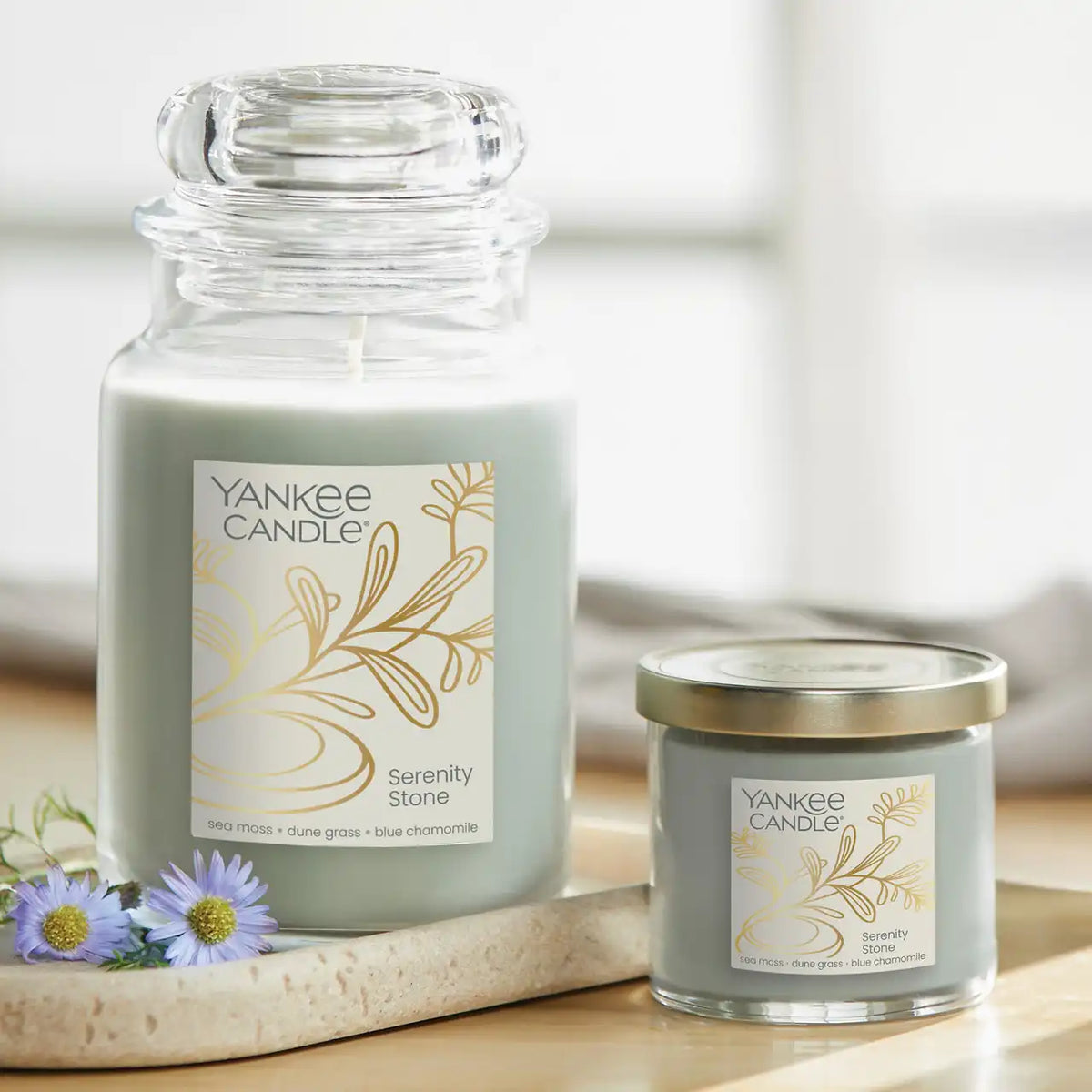 Serenity Stone Original Large Jar Candle