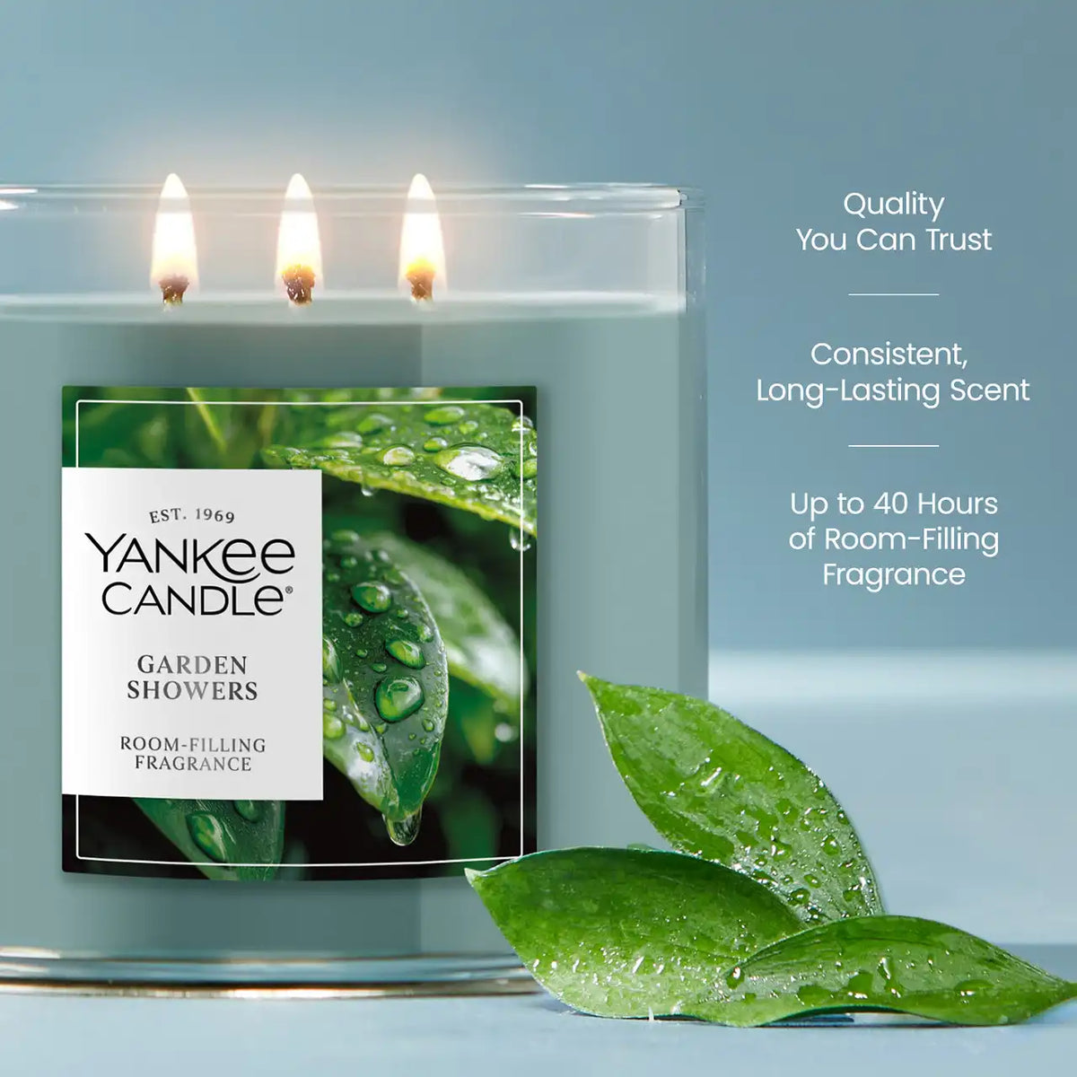 Garden Showers 3-Wick Candle