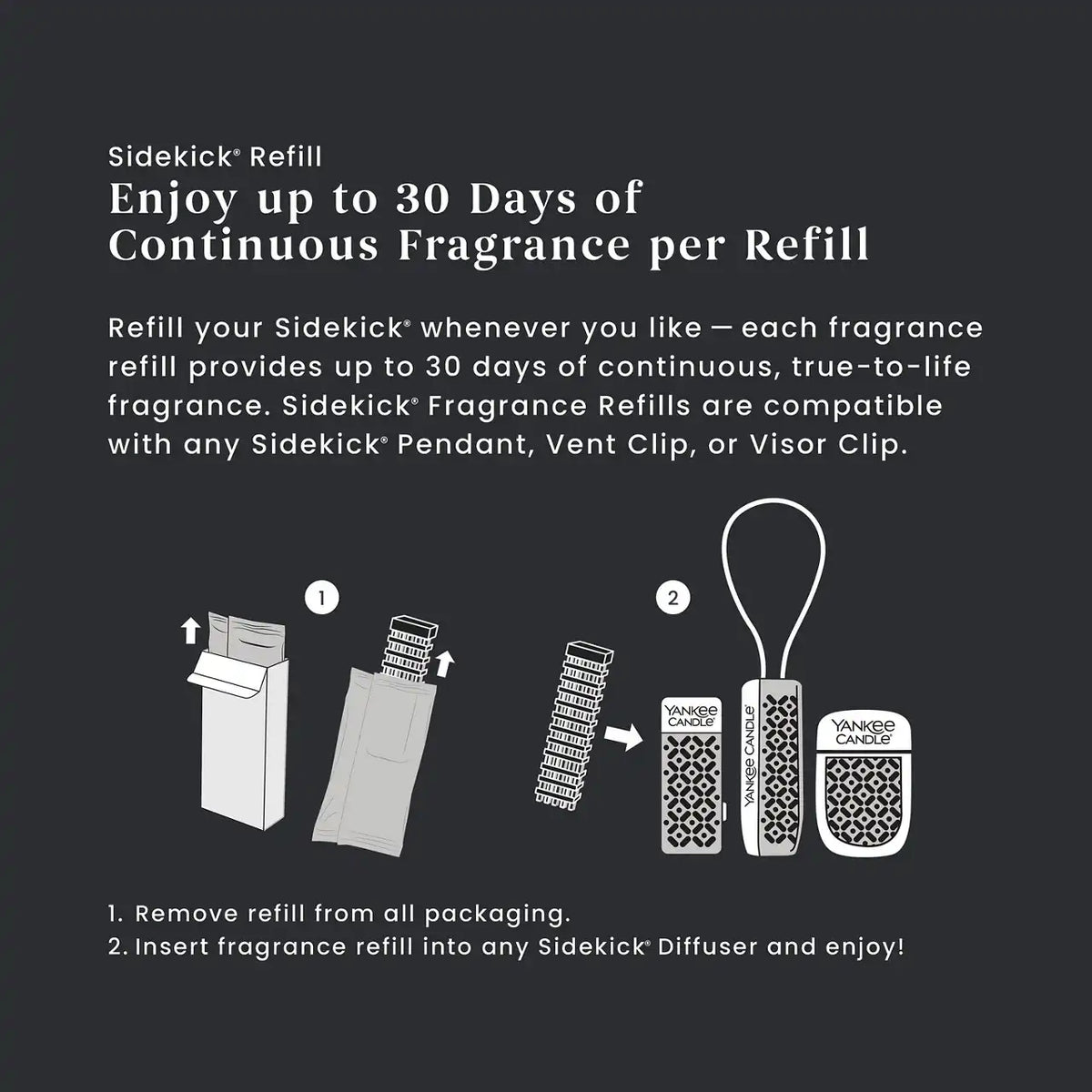 MidSummer's Night® Sidekick® Visor Clip Fragrance Kit
