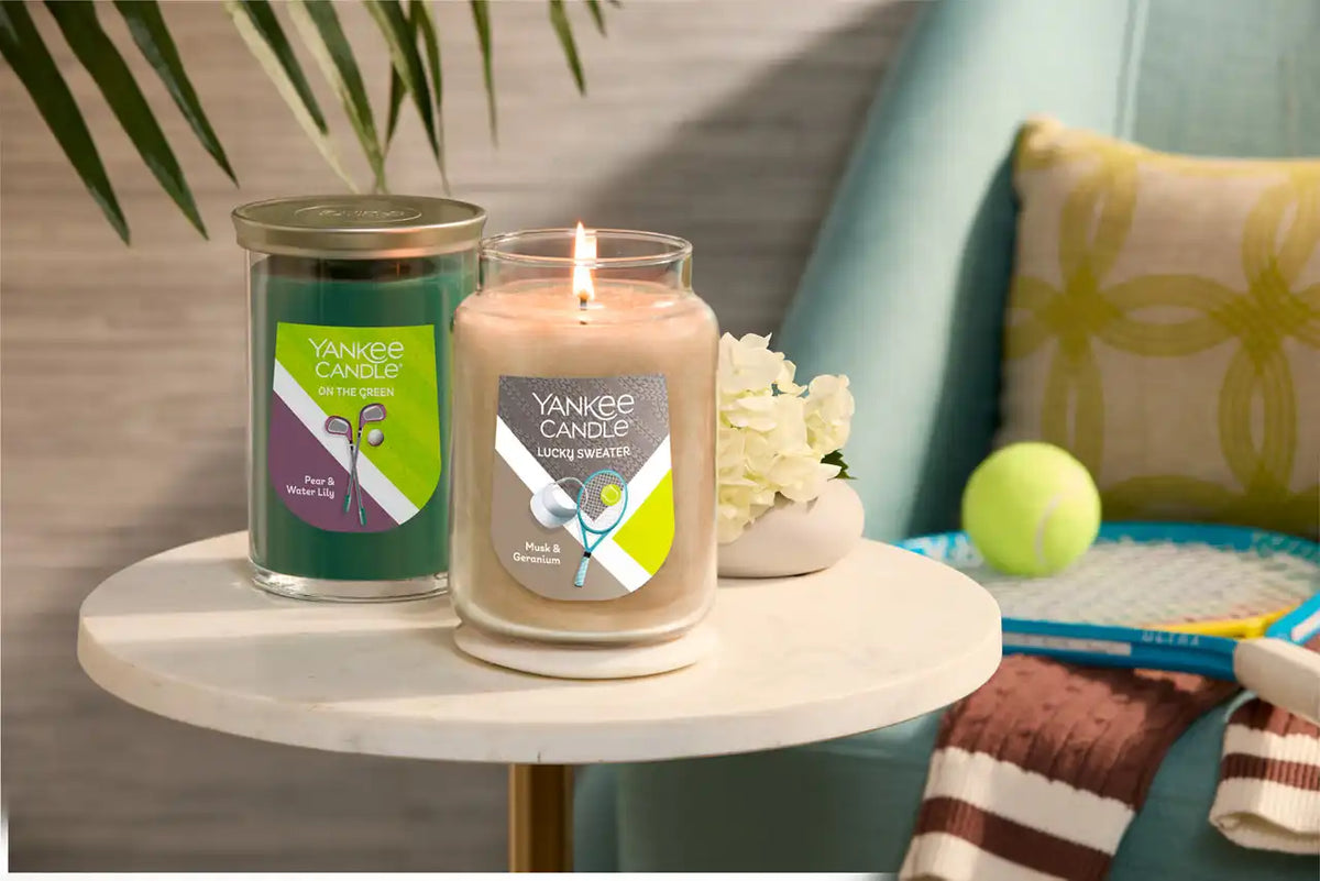 Lucky Sweater - Musk & Geranium Original Large Jar Candle