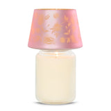 Roselle Etched Jar Candle Shade Jar Candle Shades