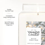 White Christmas Original Large Jar Candle