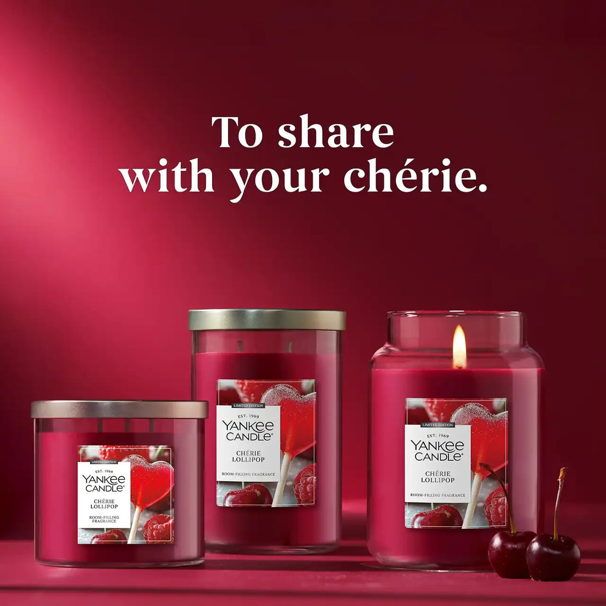Chérie Lollipop 3-Wick Candle