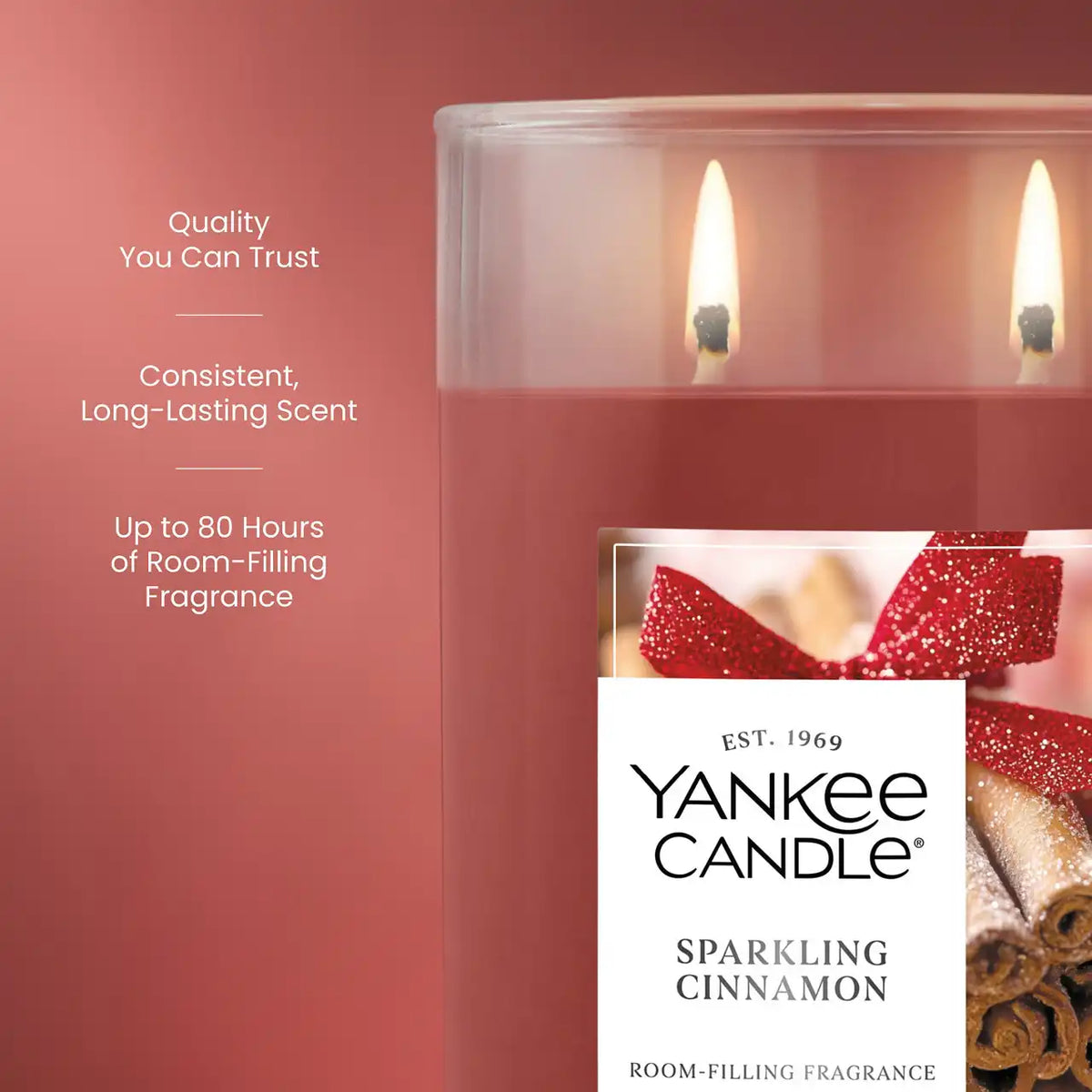Sparkling Cinnamon Large Tumbler Candle