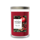 Red Apple Wreath Large Tumbler Candle