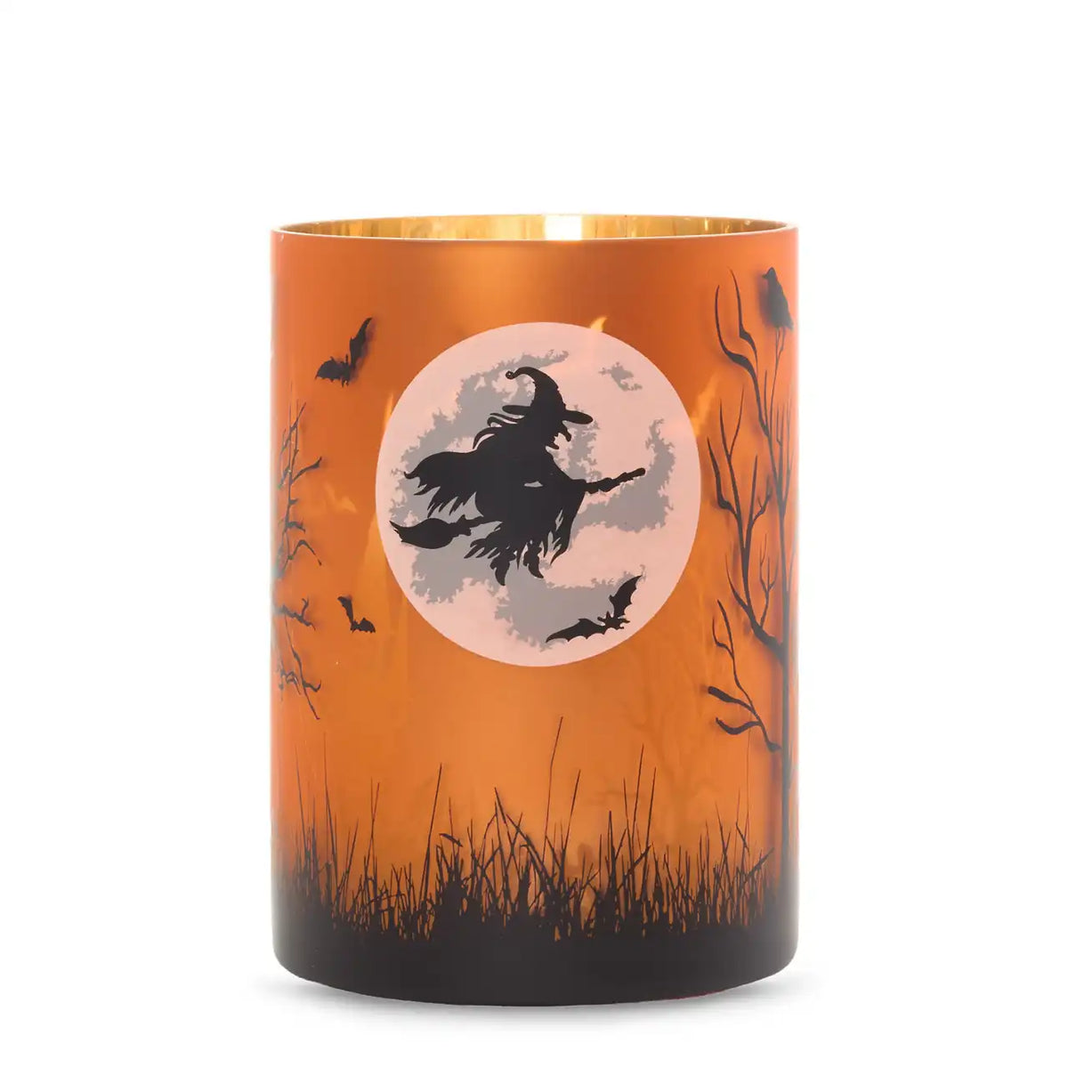 Witch's Moon Jar Candle Holder Jar Candle Holder