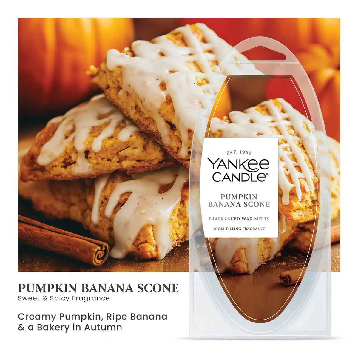 Pumpkin Banana Scone Wax Melts 6-Packs