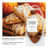 Pumpkin Banana Scone Wax Melts 6-Packs