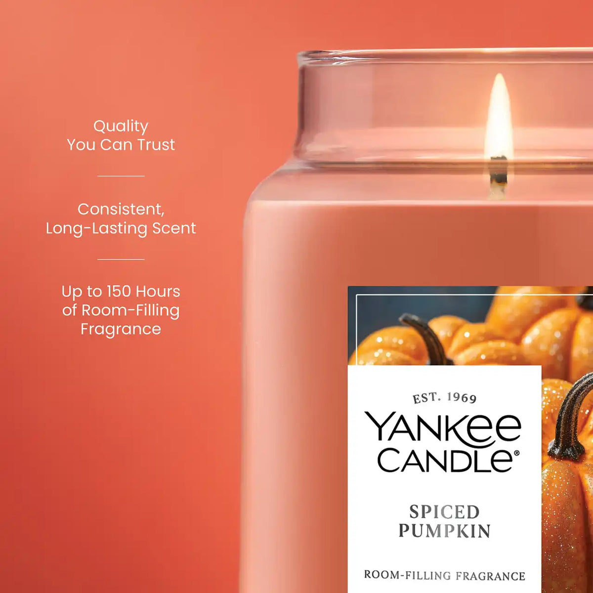 Spiced Pumpkin Original Large Jar Candle