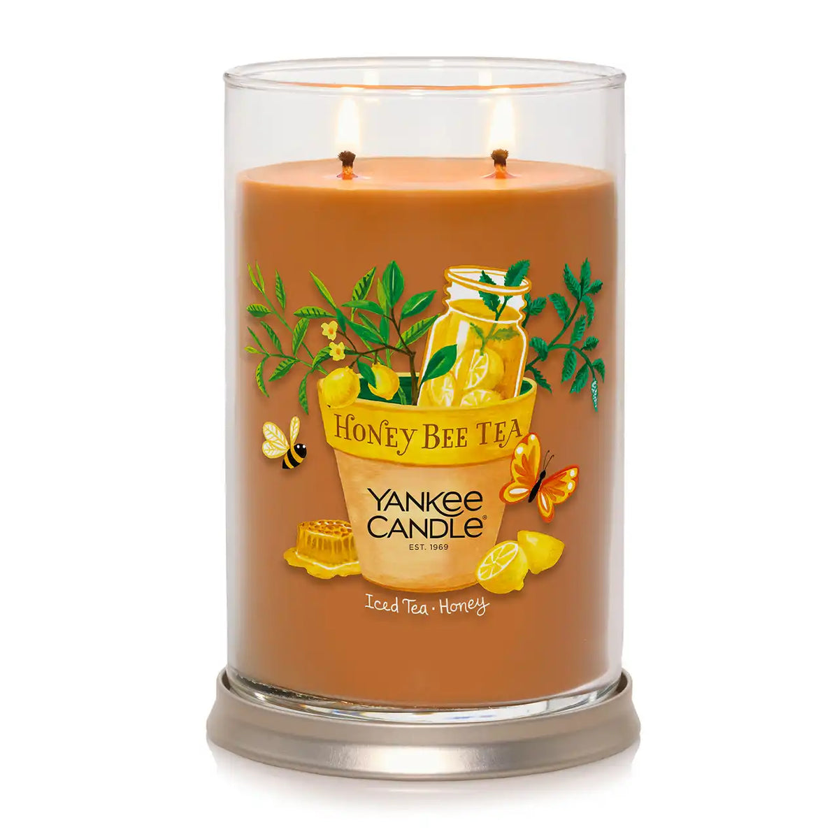 Honey Bee Tea - Iced Tea · Honey Large Tumbler Candle