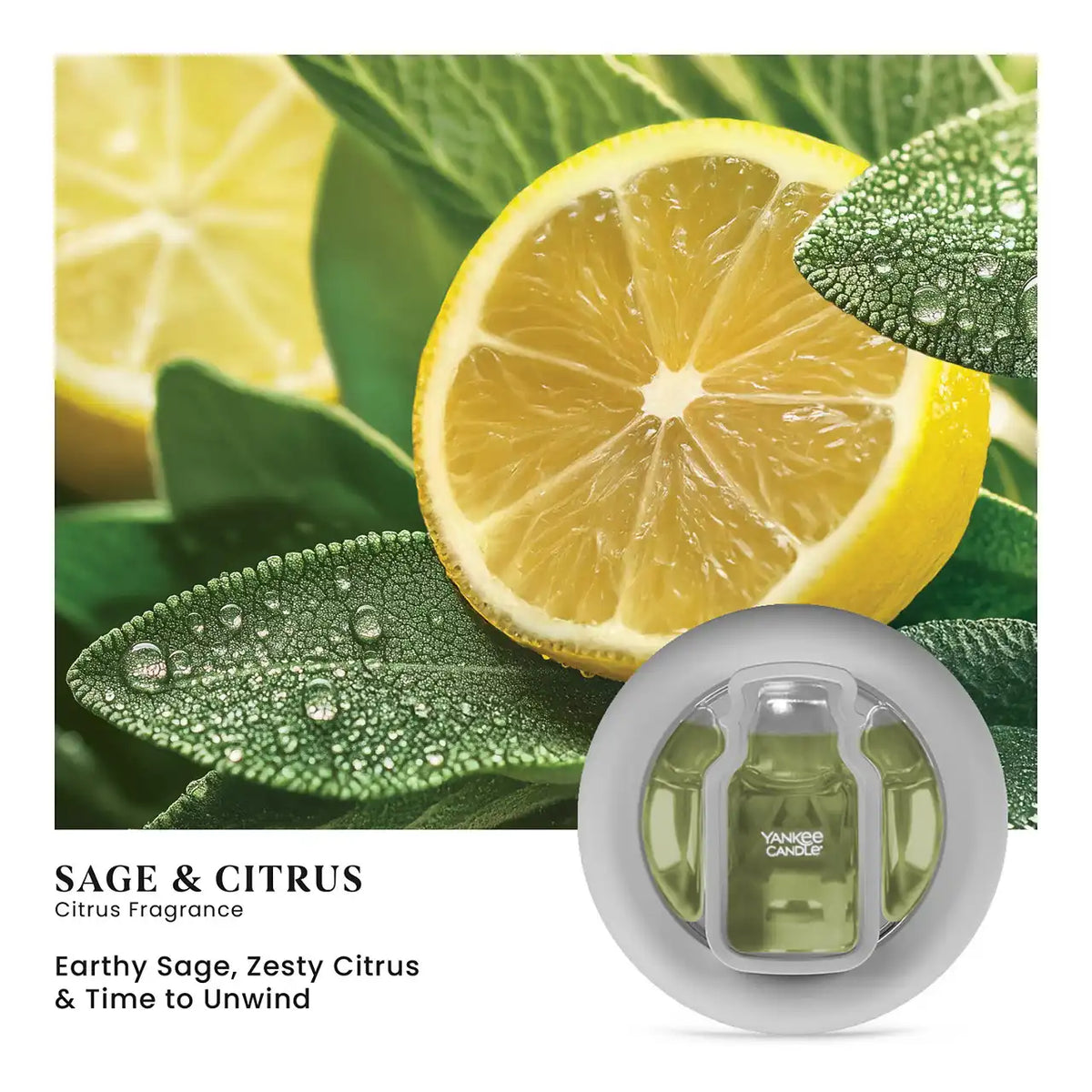 Sage & Citrus Smart Scent™ Vent Clip