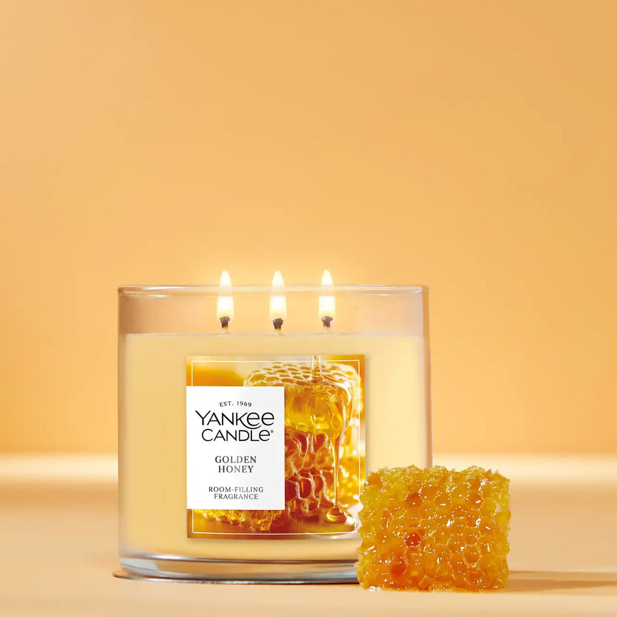 Golden Honey 3-Wick Candle