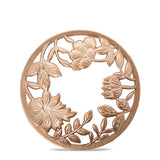 Floral Etch Illuma-Lid® Jar Candle Topper Illuma-Lid® Jar Candle Topper