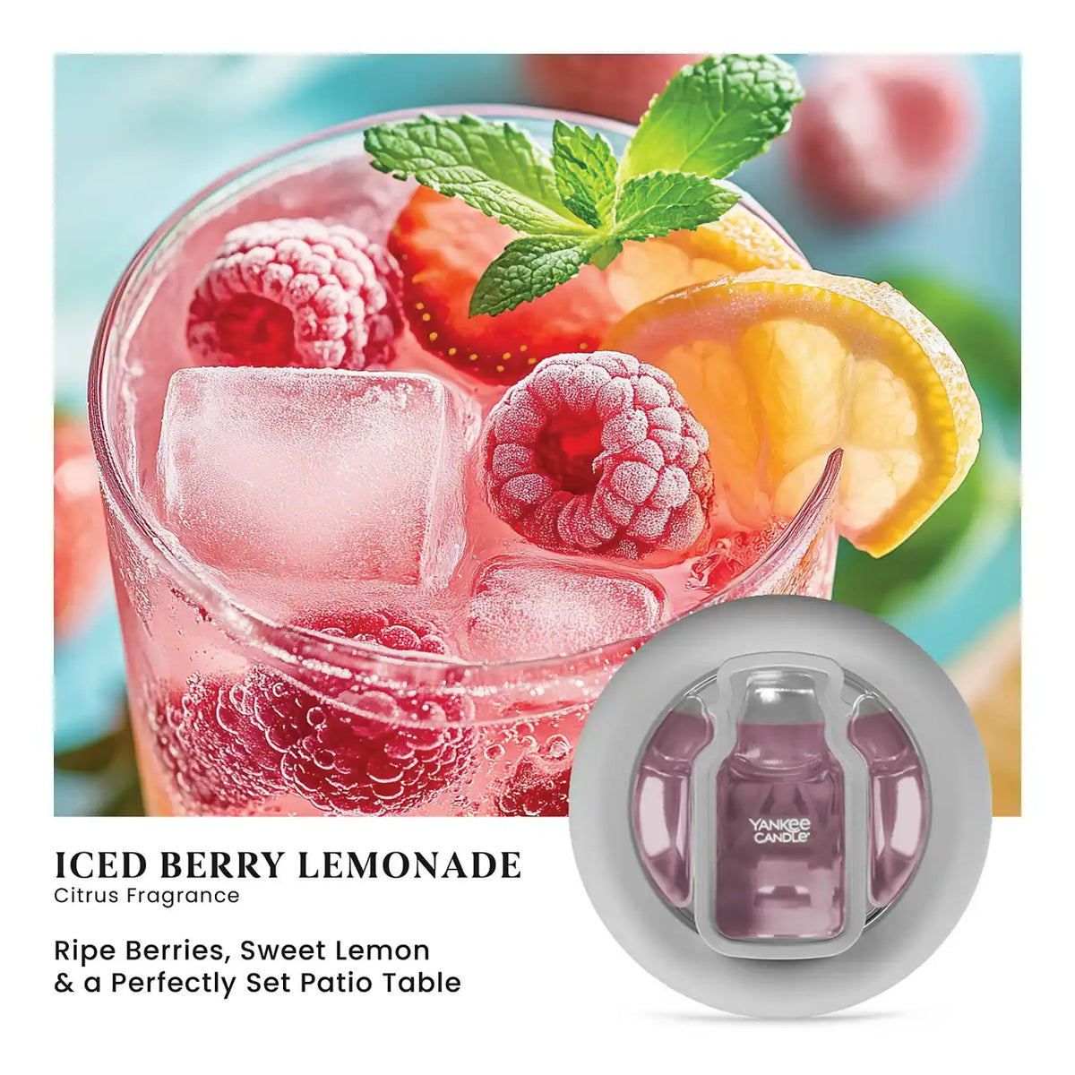 Iced Berry Lemonade Smart Scent™ Vent Clip