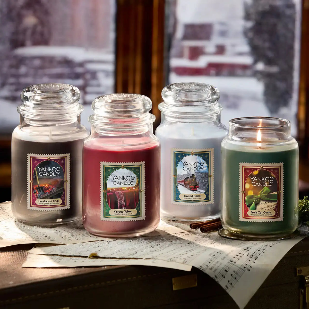 Conductor's Coal Original Large Jar Candle