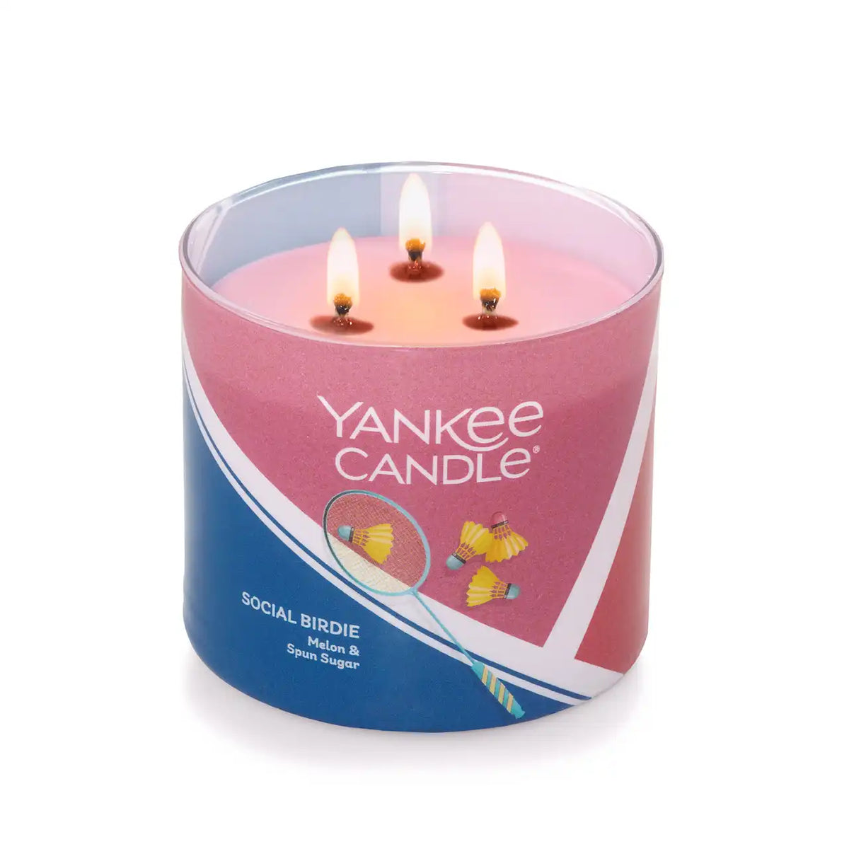 Social Birdie - Melon & Spun Sugar 3-Wick Candle