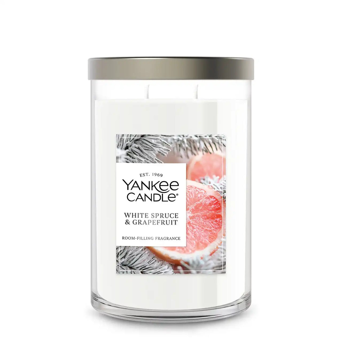 White Spruce & Grapefruit Large Tumbler Candle