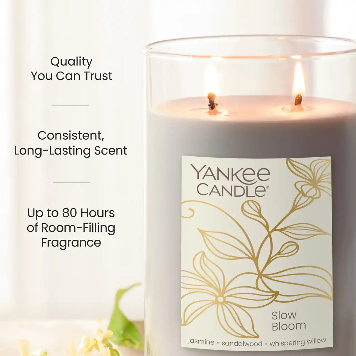 Slow Bloom Large Tumbler Candle