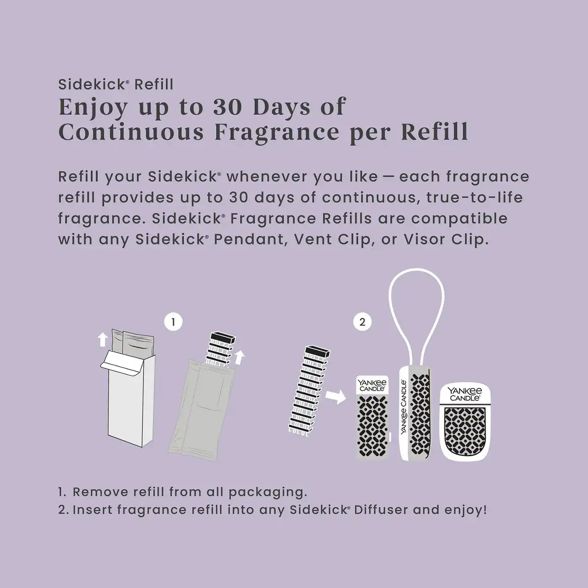 Lemon Lavender Sidekick® 2-Pack Fragrance Refills