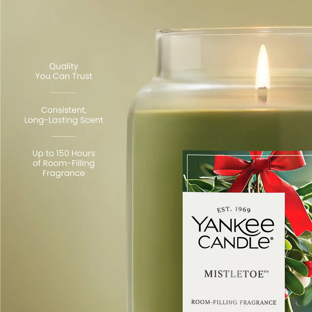 Mistletoe™ Original Large Jar Candle