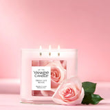 Fresh Cut Roses 3-Wick Candles