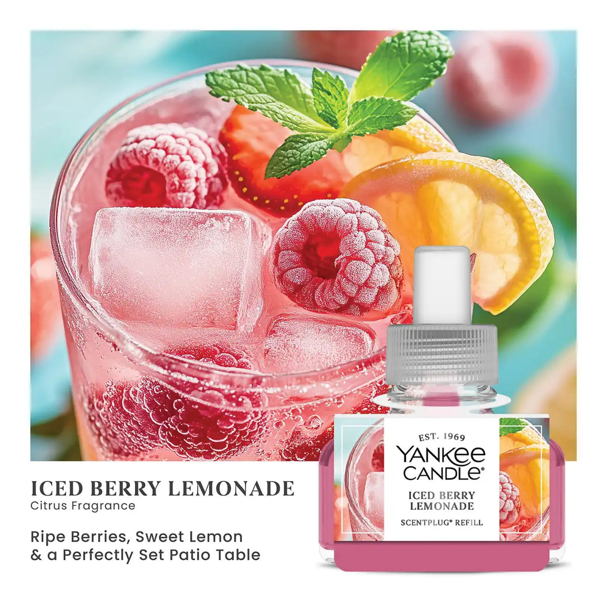 Iced Berry Lemonade ScentPlug® Refill