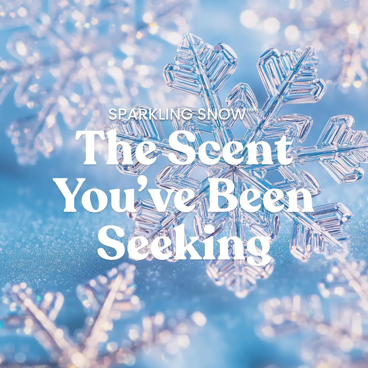 Sparkling Snow™ Original Large Jar Candle