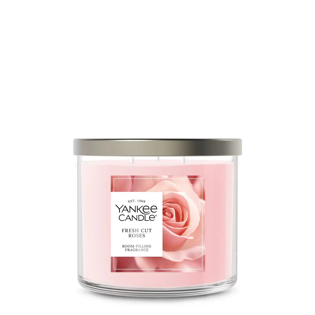 Fresh Cut Roses 3-Wick Candles