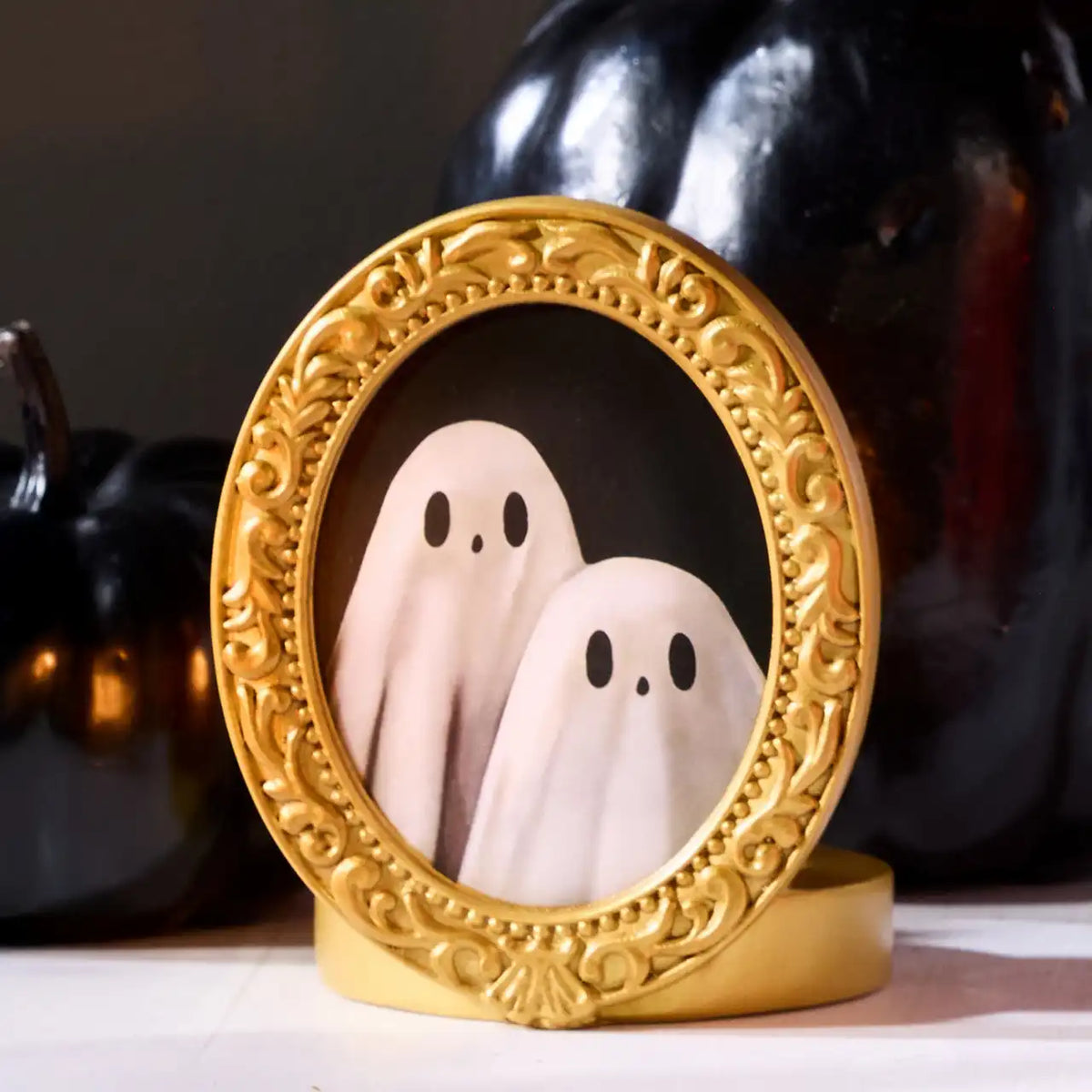 Ghost Portrait Tea Light Candle Holder Tea Light Candle Holders