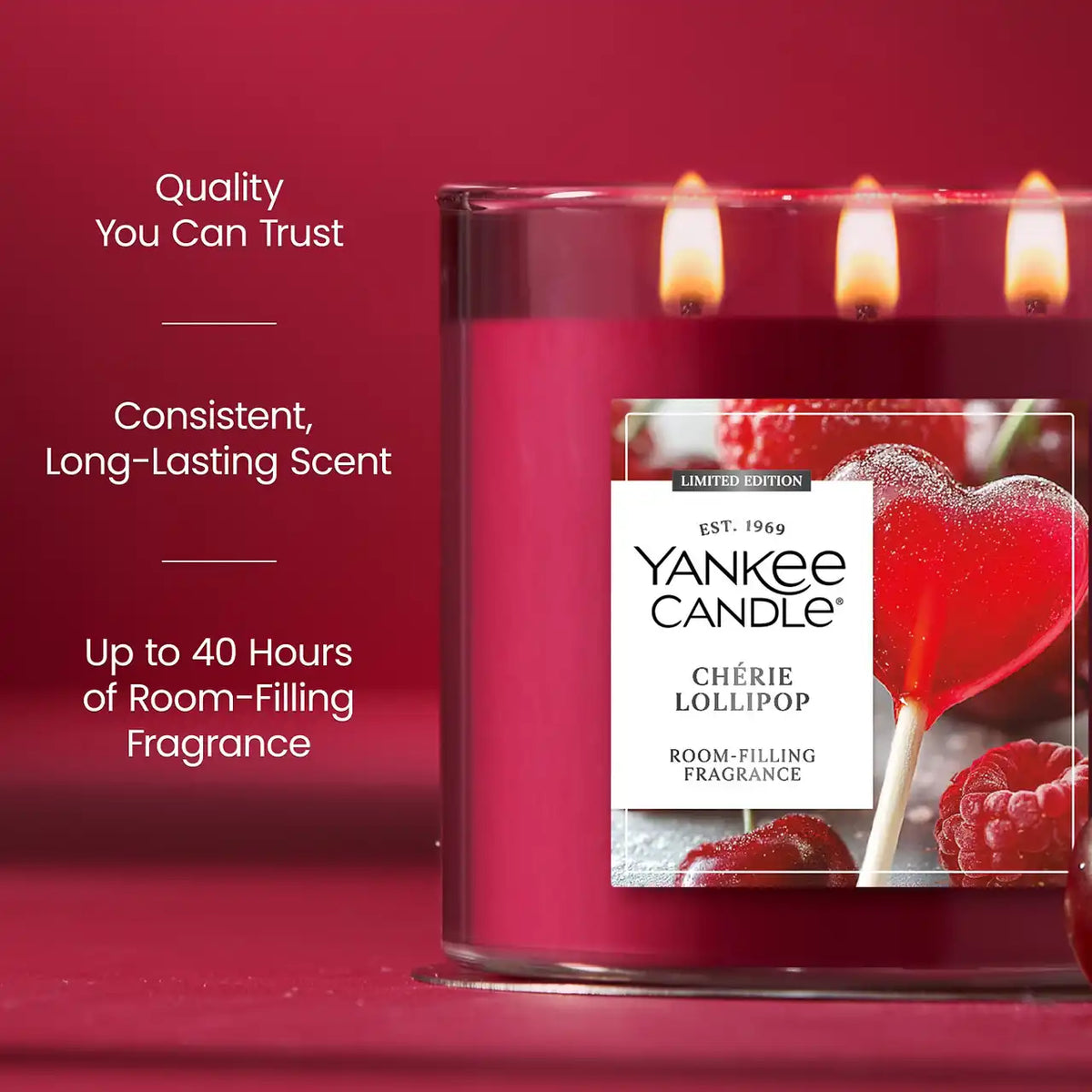 Chérie Lollipop 3-Wick Candle