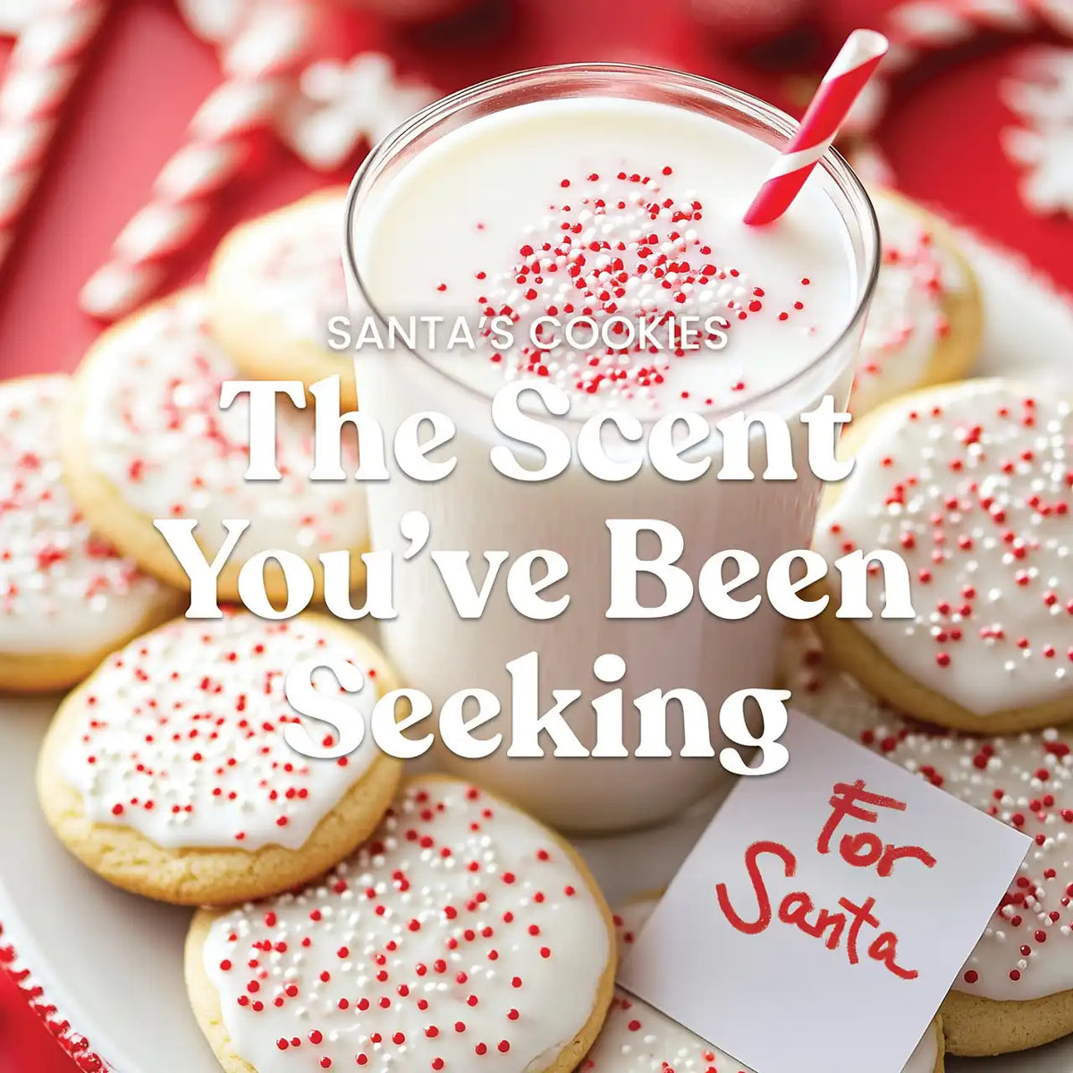 Santa's Cookies Small Tumbler Candle